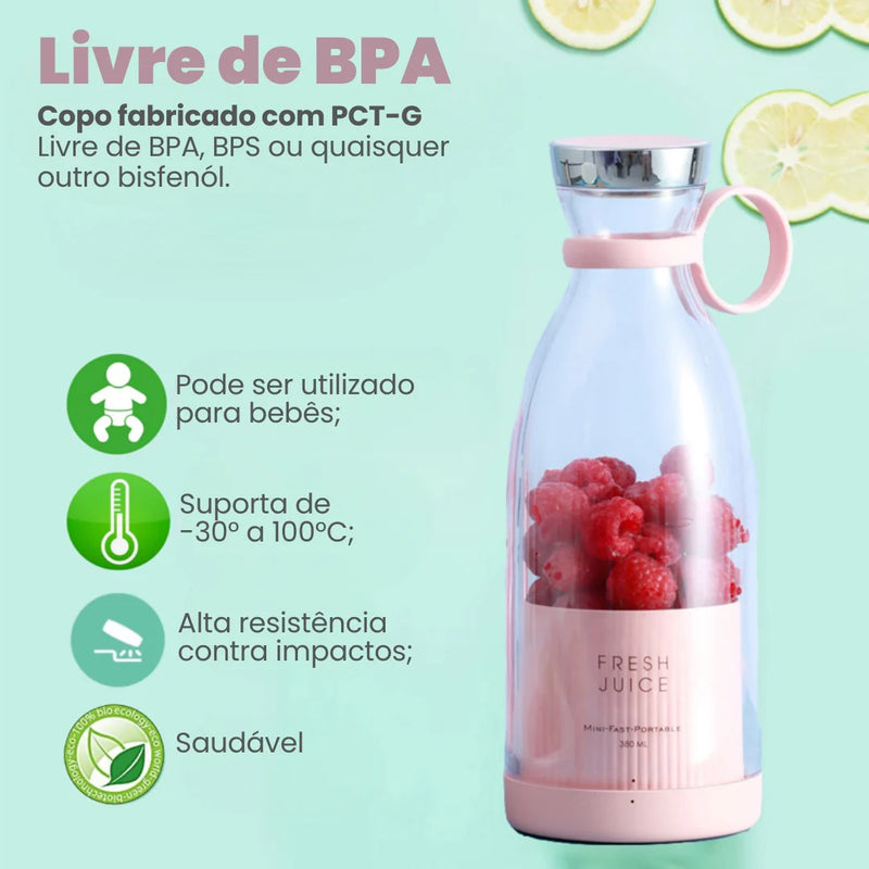 Liquidificador Portátil Fresh Juice - Poucas Unidades!!! - MEGA VARIEDADE